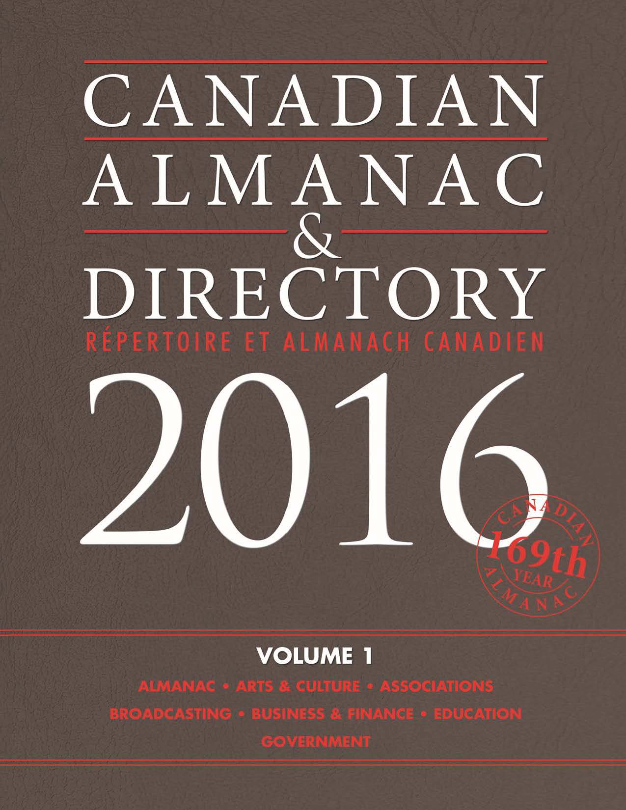 Canadian Almanac & Directory