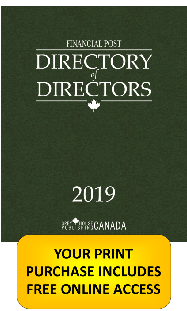 Financial Post Directory of Directors