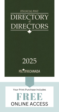 Financial Post Directory of Directors